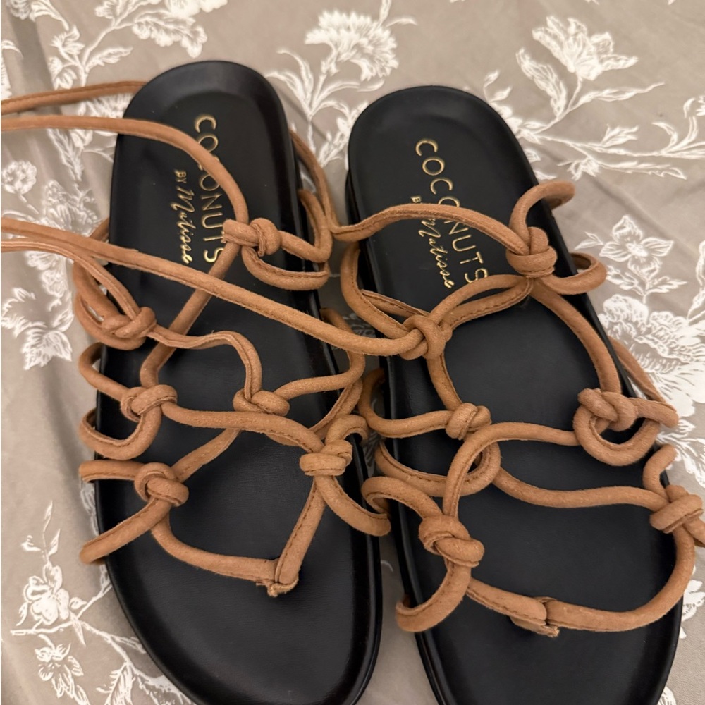 Coconuts by Matisse Brown Strappy Sandals